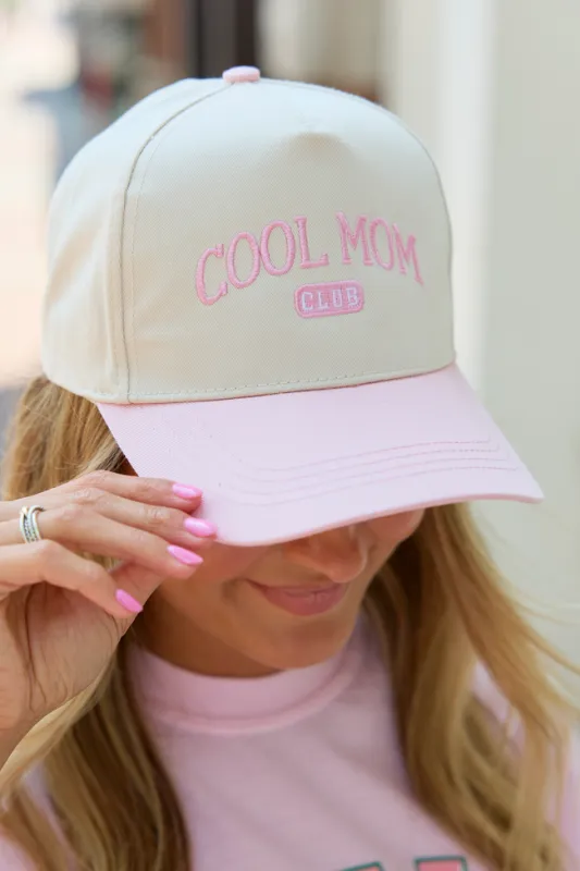 Cool Mom Pink Trucker Hat made by D&Y