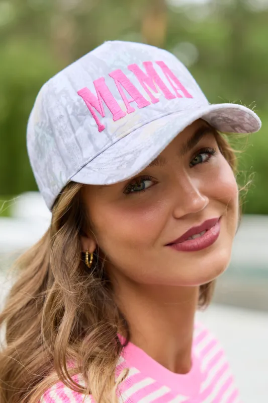 Mama Camo Trucker Hat made by D&Y