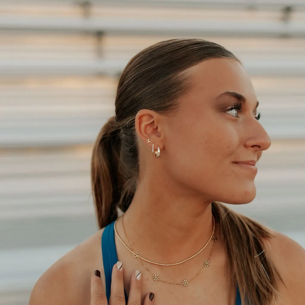 Lexi Chunky Hoop Earrings sold by Pink Lily product image thumbnail 5