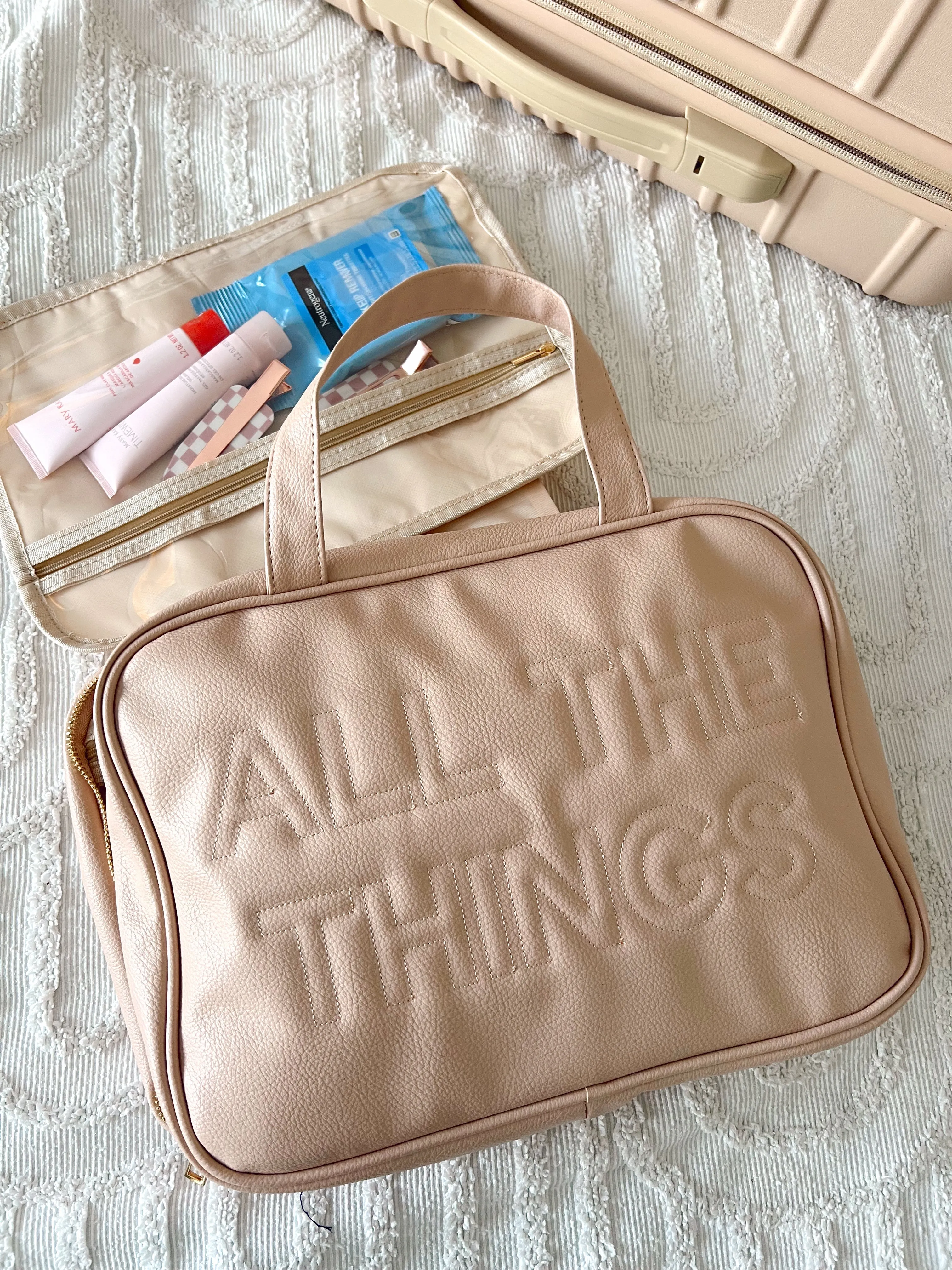 All The Things - Leather Hanging Bag sold by Pink Lily product image thumbnail 3