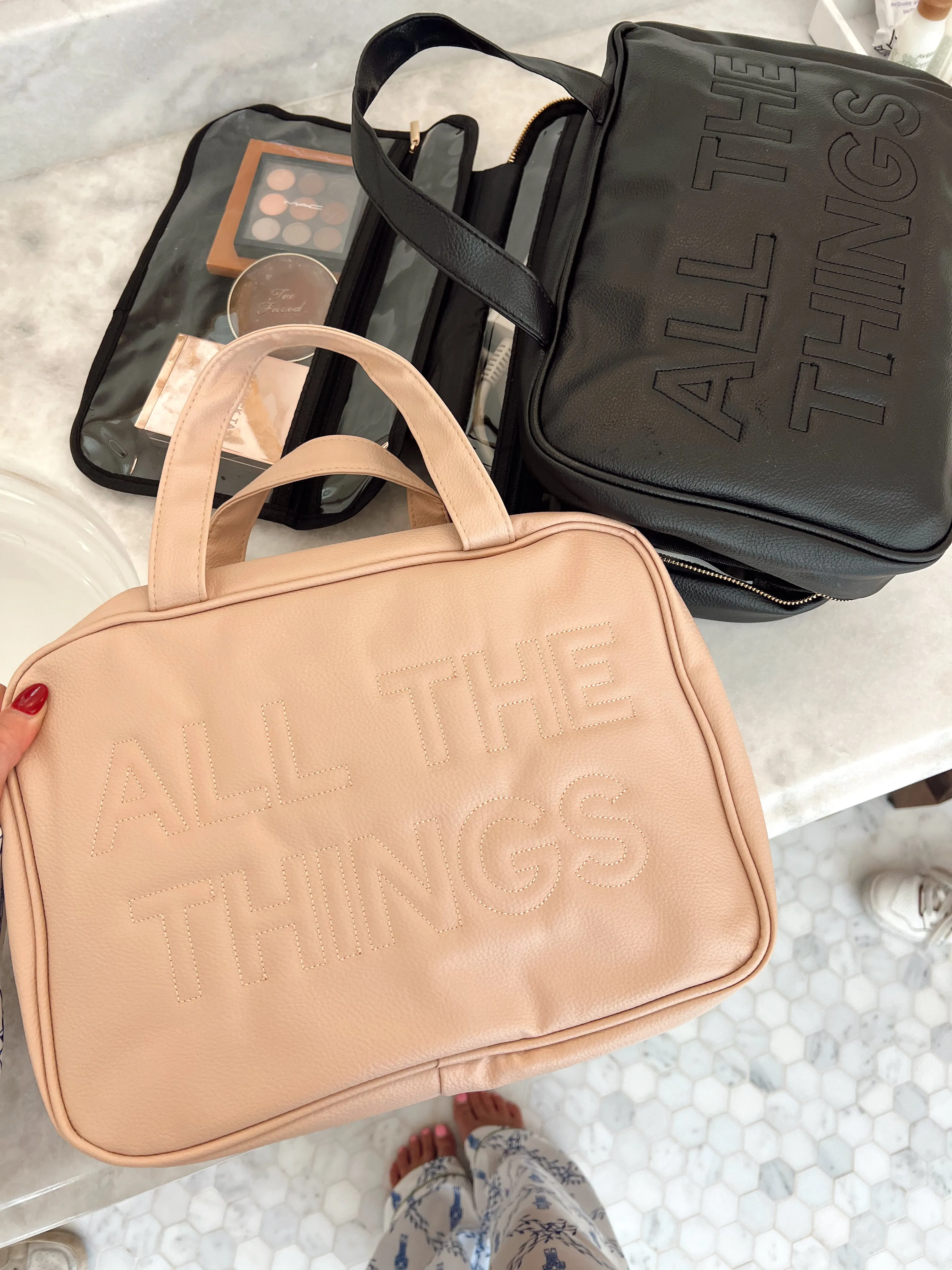 All The Things - Leather Hanging Bag sold by Pink Lily product image thumbnail 4