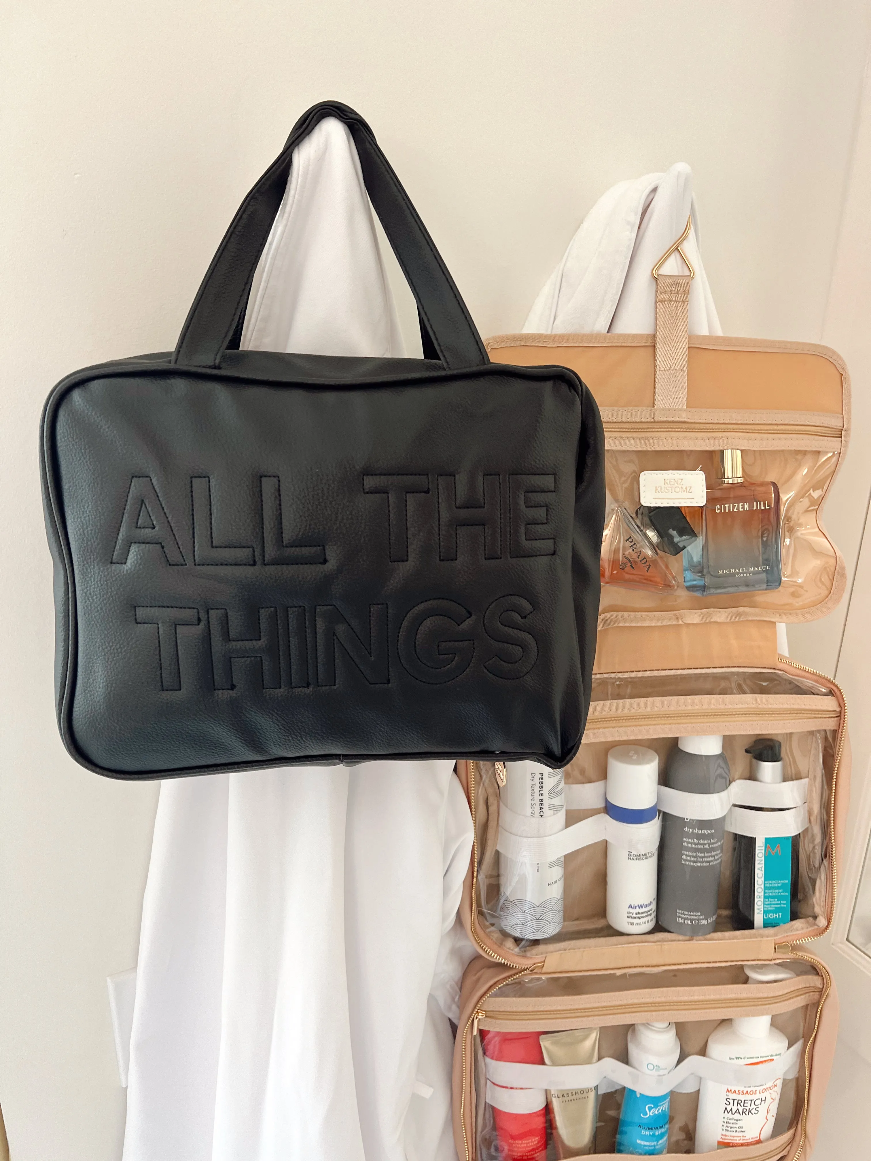All The Things - Leather Hanging Bag sold by Pink Lily product image thumbnail 2