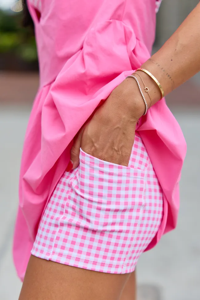 Fresh Pace Bubblegum Pink Gingham Dress sold by Pink Lily product image thumbnail 5