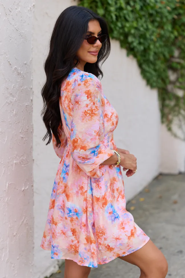 Wildflower Dream Floral Long Sleeve Dress sold by Pink Lily product image thumbnail 4