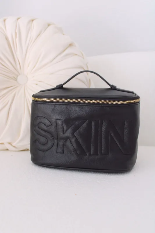 Skin - Black Leather Open Top made by Pink Lily