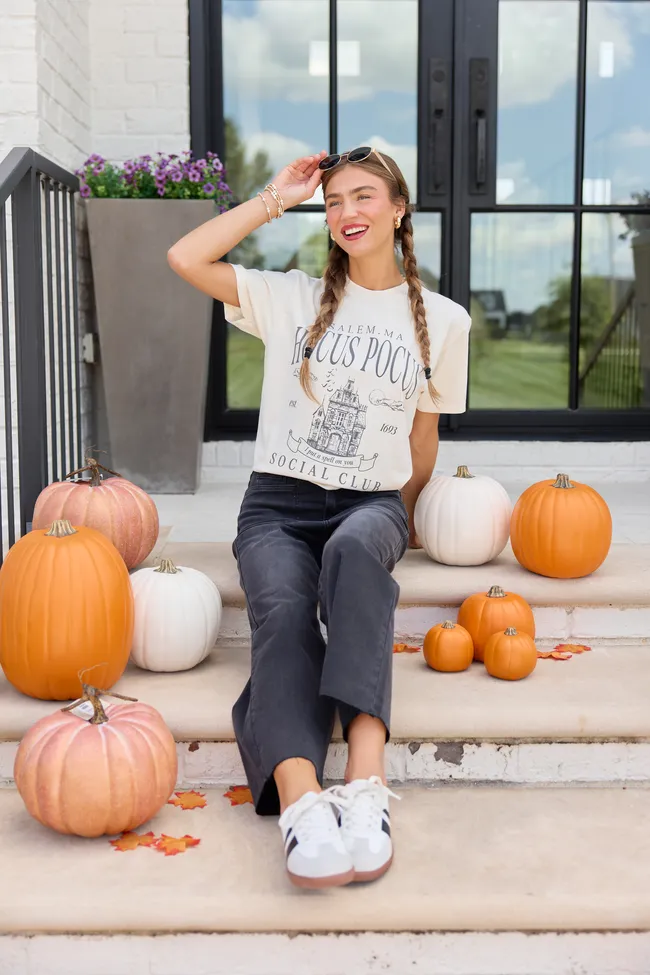 Hocus Pocus Ivory Graphic Tee sold by Pink Lily product image thumbnail 3