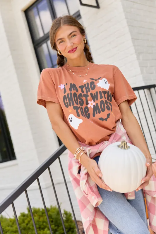 I'm The Ghost With The Most Rust Graphic Tee SALE made by Pink Lily