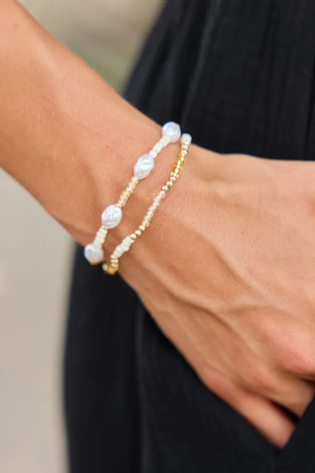 Pearl & Grace Bracelet Set sold by Pink Lily product image thumbnail 2