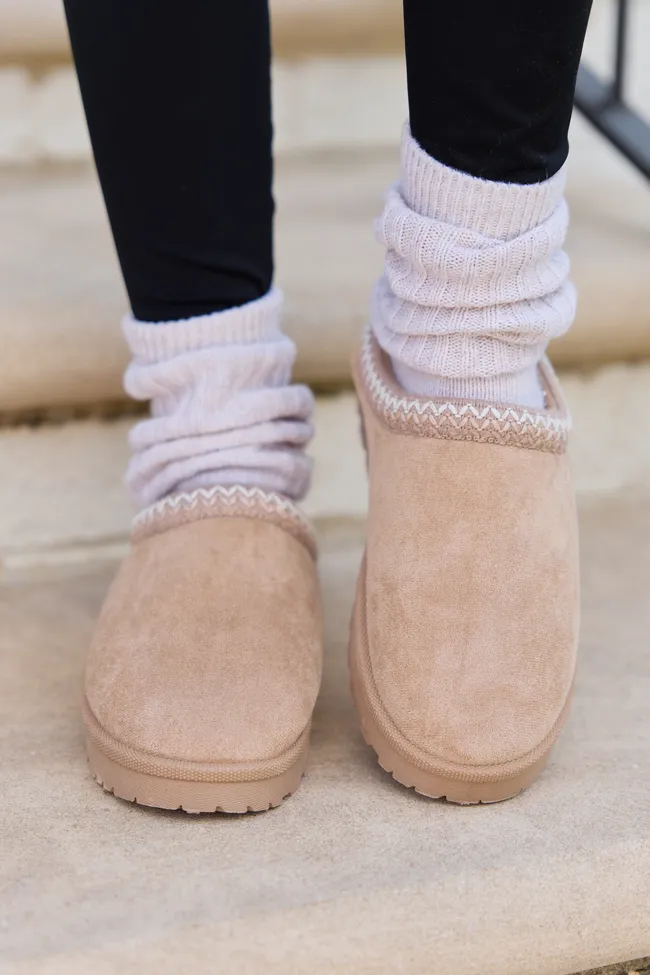 For The Moment Sand Slip-On Booties sold by Pink Lily product image thumbnail 3