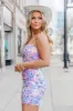 Rock On Purple Large Sequin Mini Dress FINAL SALE sold by Pink Lily