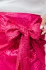 Big Reputation Hot Pink Sequin Side Tie Mini Skirt FINAL SALE sold by Pink Lily