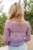 Speak Your Truth Lilac Lace Layering Blouse FINAL SALE sold by Pink Lily