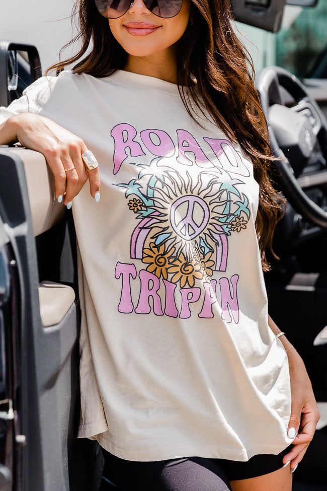 Road Trippin Soft Cream Graphic Tee sold by Pink Lily product image thumbnail 2
