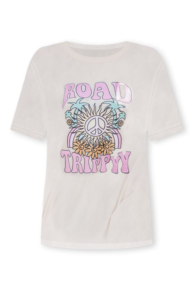 Road Trippin Soft Cream Graphic Tee sold by Pink Lily product image thumbnail 3