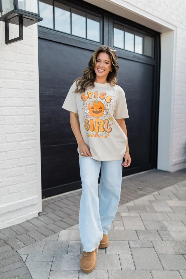 Spice Girl Retro Ivory Oversized Graphic Tee sold by Pink Lily product image thumbnail 3