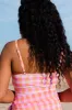 Kind Of Coastal In Girly Gingham Bikini Top FINAL SALE sold by Pink Lily