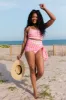 Kind Of Coastal In Girly Gingham Bikini Top FINAL SALE sold by Pink Lily