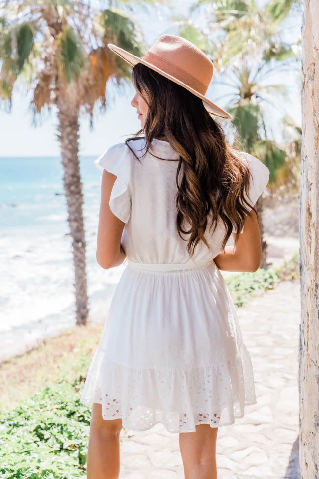 Riverside Daydream Lace White Dress FINAL SALE sold by Pink Lily product image thumbnail 7