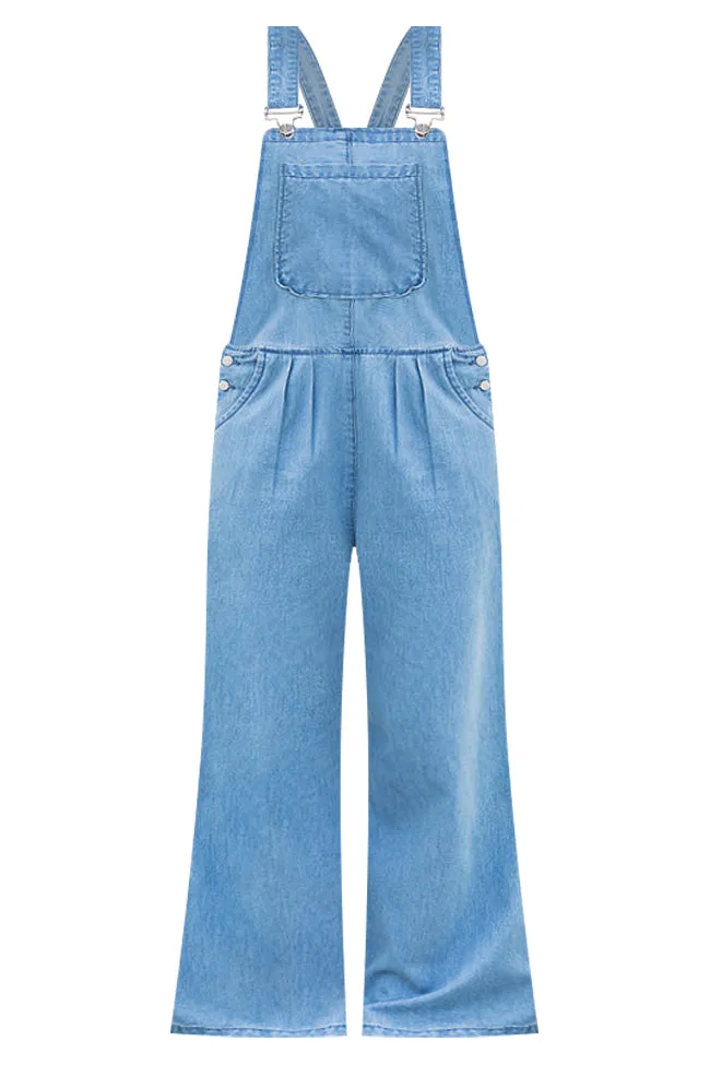 One More Minute Wide Leg Overalls FINAL SALE sold by Pink Lily product image thumbnail 5