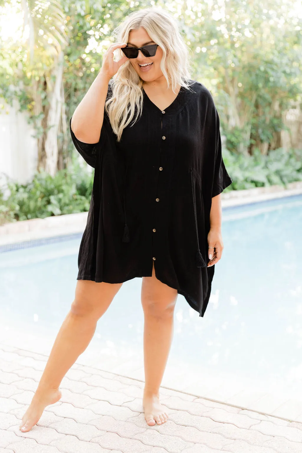 Wonder The World Black Cover up FINAL SALE sold by Pink Lily product image thumbnail 5