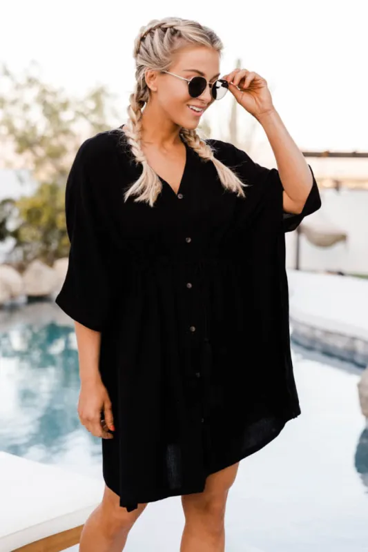 Wonder The World Black Cover up FINAL SALE sold by Pink Lily