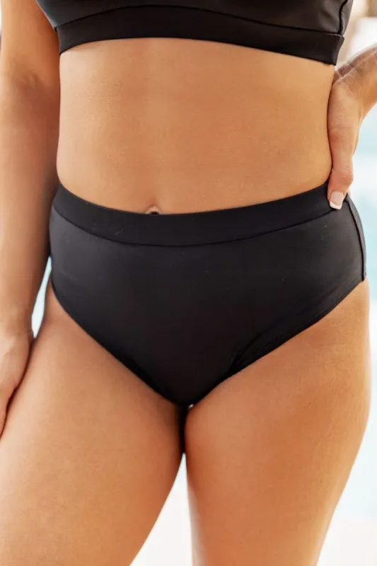Brightest Days Black Bikini Bottoms FINAL SALE sold by Pink Lily