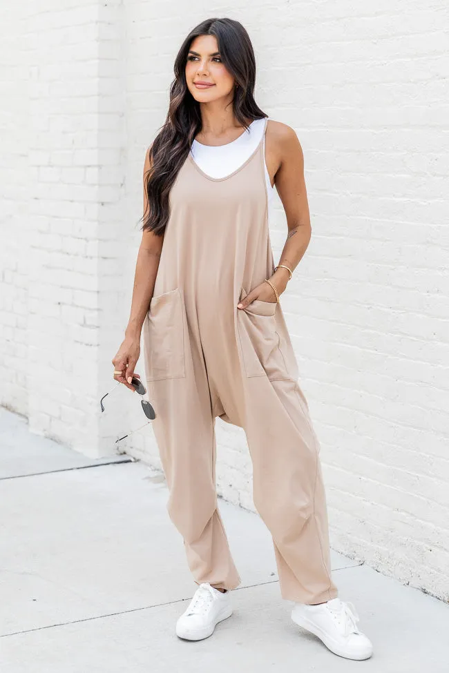 Day In The Life Mocha Jumpsuit sold by Pink Lily product image thumbnail 2