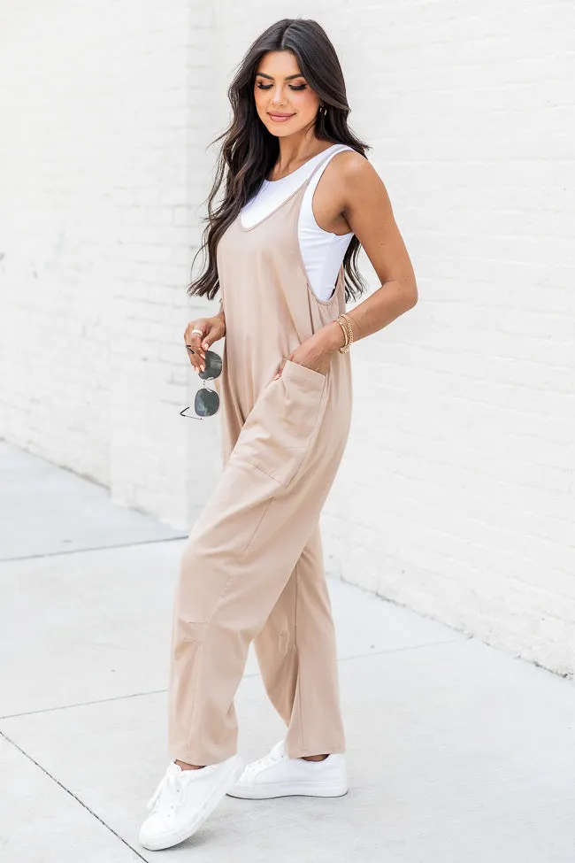 Day In The Life Mocha Jumpsuit sold by Pink Lily product image thumbnail 3