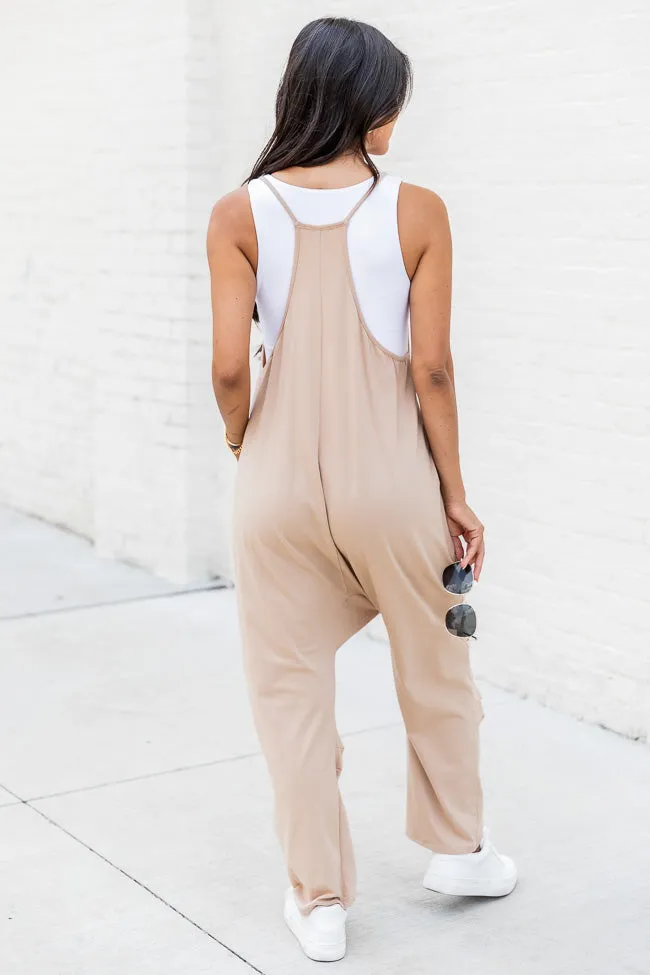Day In The Life Mocha Jumpsuit sold by Pink Lily product image thumbnail 4