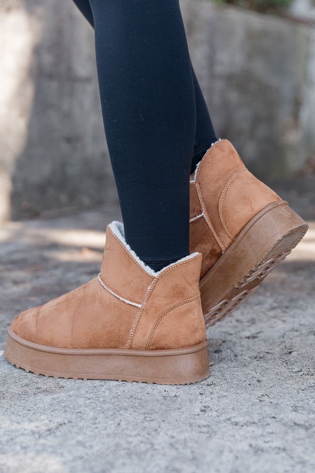 Elsa Chestnut Ultra Mini Platform Boot sold by Pink Lily product image thumbnail 4