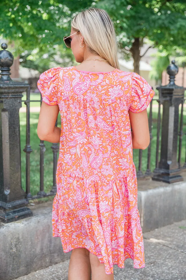 So You Say Floral Print Mini Dress FINAL SALE sold by Pink Lily product image thumbnail 5