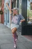 That Don't Impress Me Much Grey Oversized Graphic Tee sold by Pink Lily