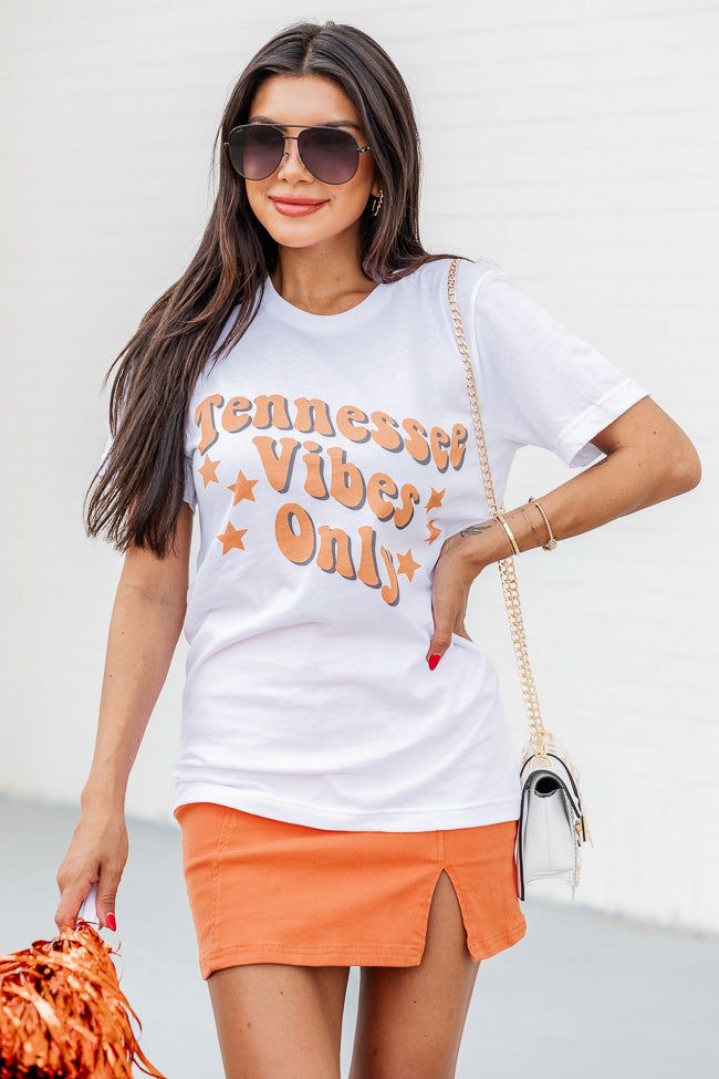 Tennessee Vibes Only White Graphic Tee sold by Pink Lily product image thumbnail 2