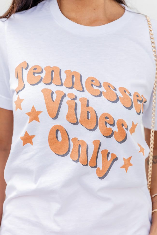 Tennessee Vibes Only White Graphic Tee sold by Pink Lily product image thumbnail 3