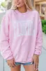 Florida Block Light Pink Oversized Graphic Sweatshirt sold by Pink Lily