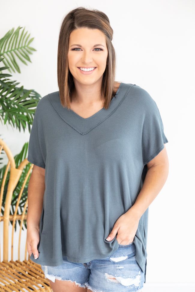 A Glorious Time Slate T-Shirt FINAL SALE sold by Pink Lily product image thumbnail 9