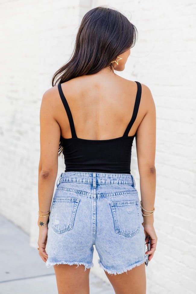 Believe In Forever Black Bodysuit FINAL SALE sold by Pink Lily product image thumbnail 5