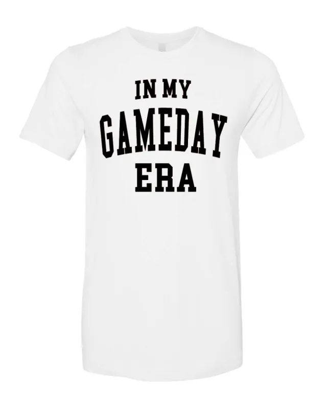 In My Gameday Era Black White Graphic Tee sold by Pink Lily
