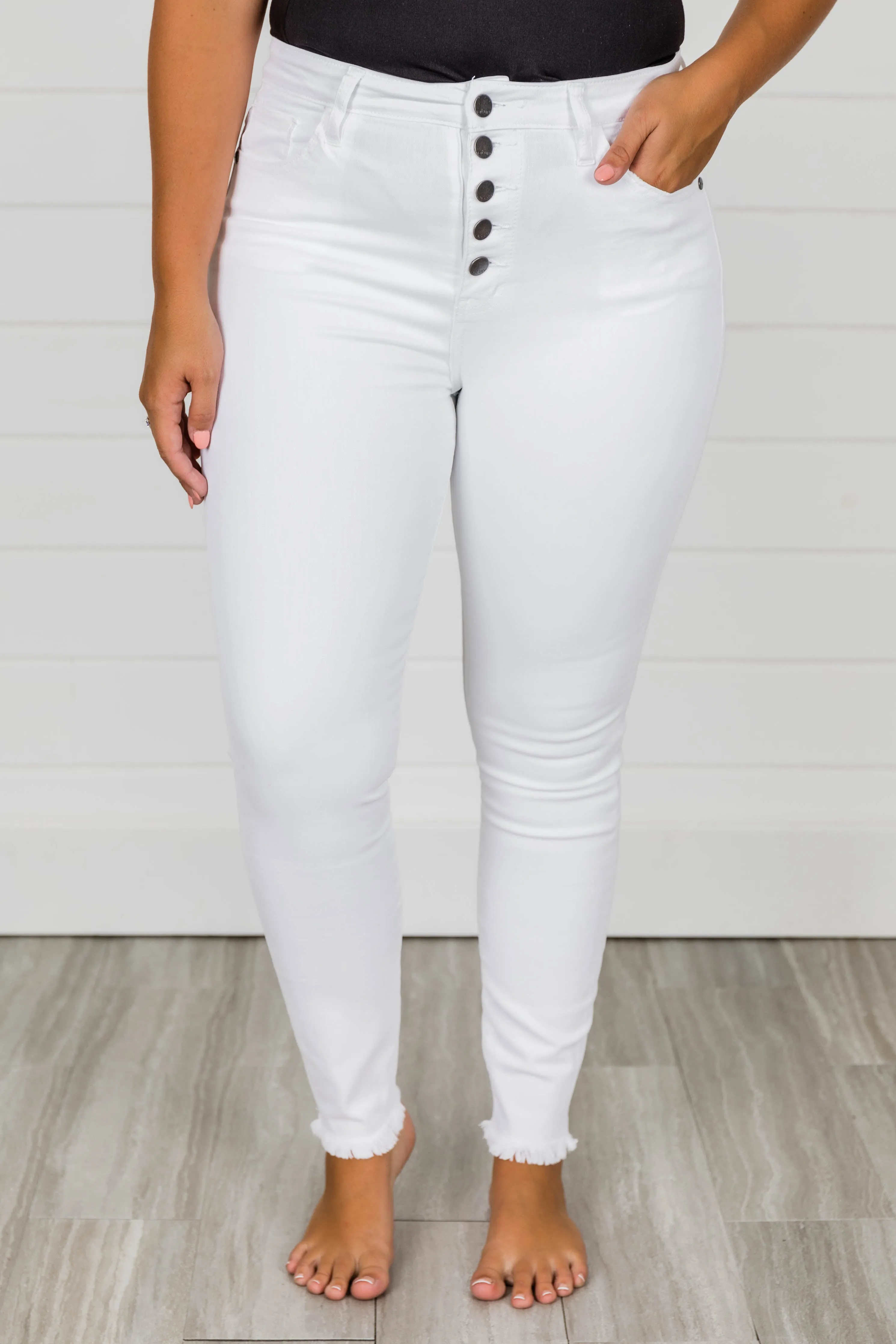 Chelsie White Jeans FINAL SALE sold by Pink Lily product image thumbnail 4
