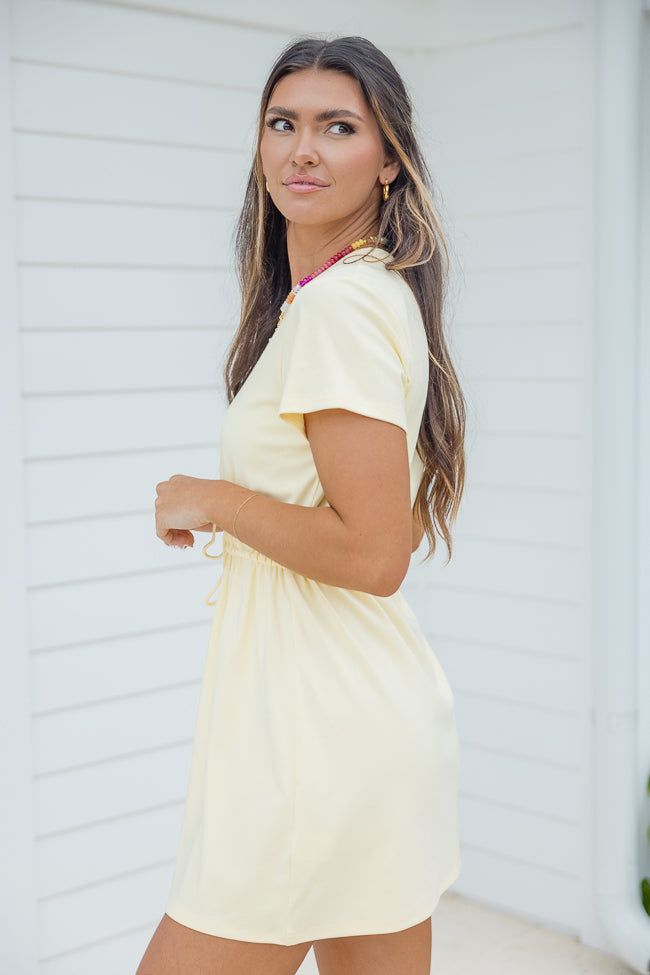 One More Chance Yellow T-Shirt Dress sold by Pink Lily product image thumbnail 5