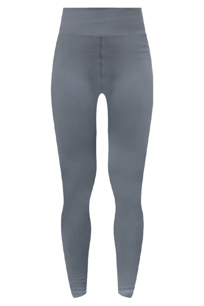 Don't Quit Grey Seamless Legging FINAL SALE sold by Pink Lily product image thumbnail 5