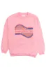 Tennis Athletic Club Light Pink Oversized Graphic Sweatshirt sold by Pink Lily
