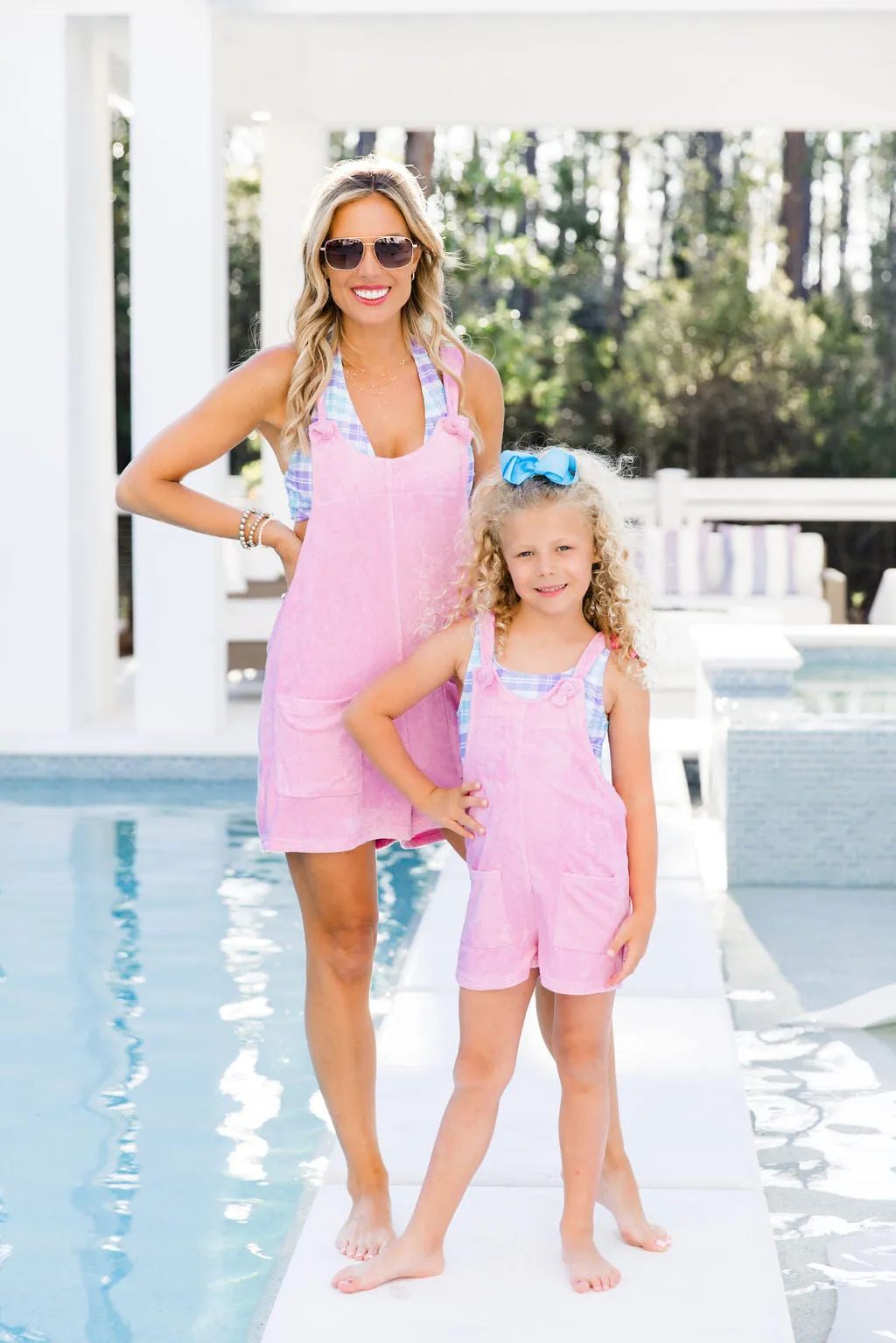 Remember This Feeling Pink Terry Knotted Romper Tori X Pink Lily sold by Pink Lily product image thumbnail 3