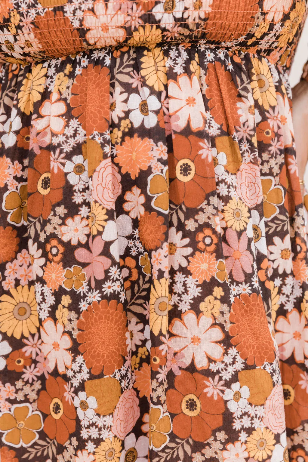 Daisy Dreamin' Brown Floral Dress FINAL SALE sold by Pink Lily product image thumbnail 3