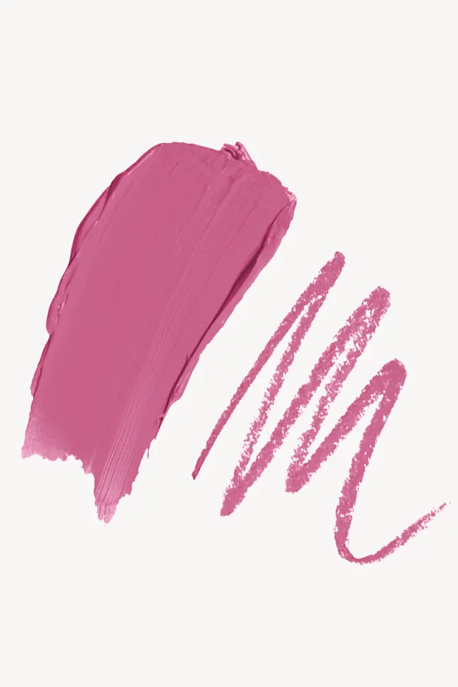Pink Lily Beauty Double Bloom Dual Lipstick and Lip Liner - Sugar Plum Kiss FINAL SALE sold by Pink Lily product image thumbnail 2