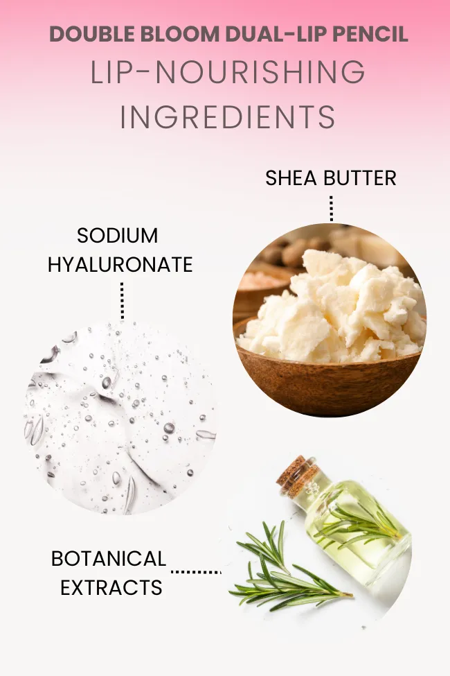 Pink Lily Beauty Double Bloom Dual Lipstick and Lip Liner - Sugar Plum Kiss FINAL SALE sold by Pink Lily product image thumbnail 4