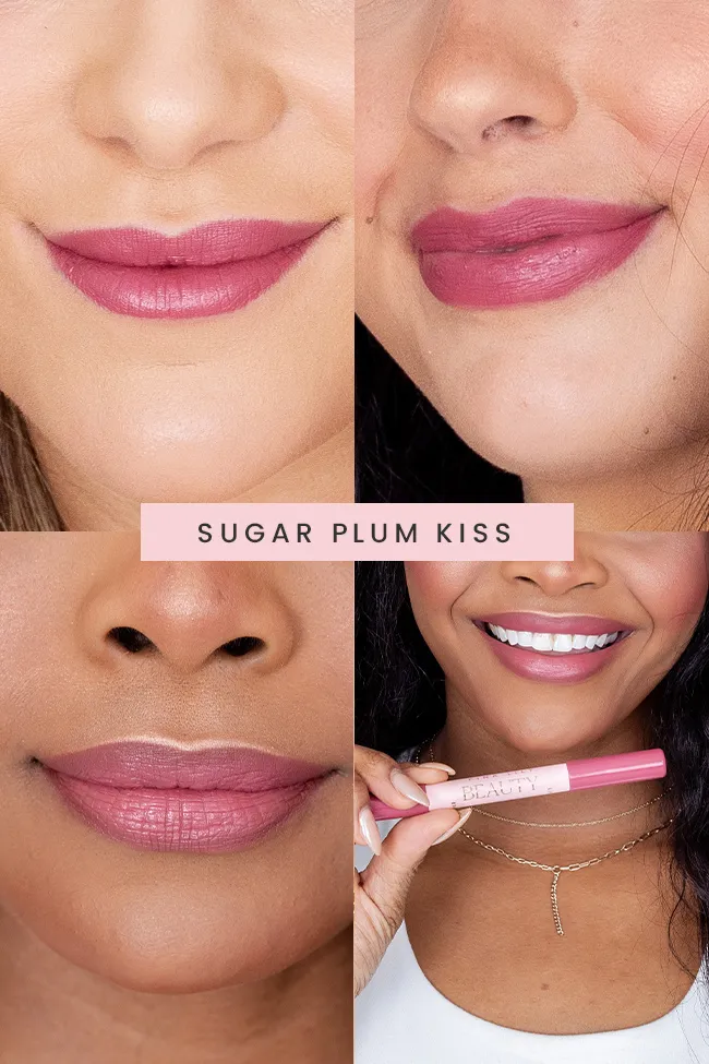 Pink Lily Beauty Double Bloom Dual Lipstick and Lip Liner - Sugar Plum Kiss FINAL SALE sold by Pink Lily product image thumbnail 3