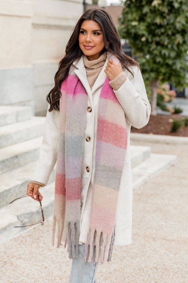 Cozy Love Oatmeal Long Coat sold by Pink Lily product image thumbnail 3