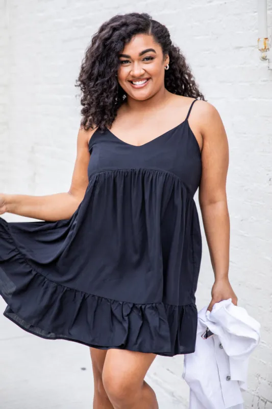 Free Your Mind Black Mini Dress FINAL SALE sold by Pink Lily