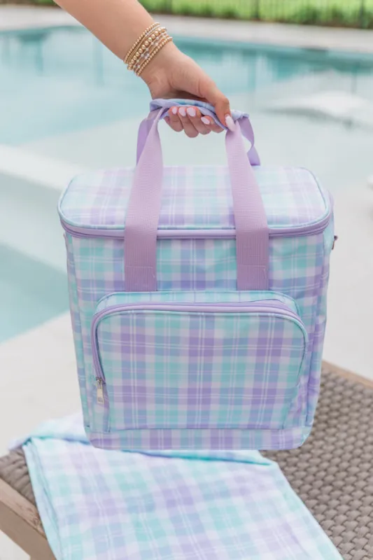 Cooler In Tori Plaid Tori X Pink Lily sold by Pink Lily